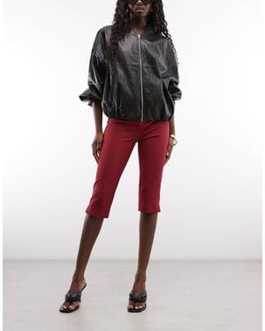 ASOS Low Rise Tailored Capri Pants
