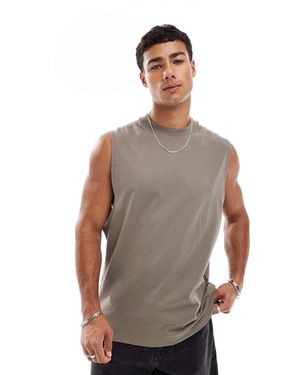 River Island Canotta Chiaro - Grigio