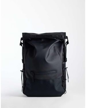 Rains 14270 Trail Mountaineer Rolltop Rugzak - Zwart