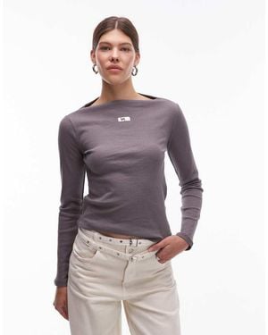 laagam Emory Long Sleeve T-shirt - Purple