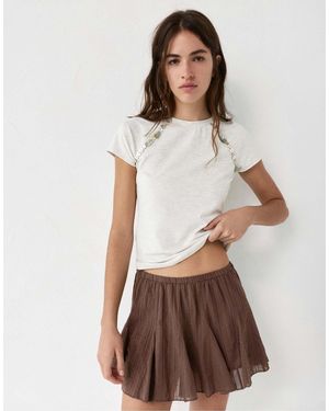 Pull&Bear – minirock - Braun