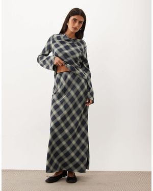 Nobody's Child Otto Bias Maxi Skirt Co-Ord - White