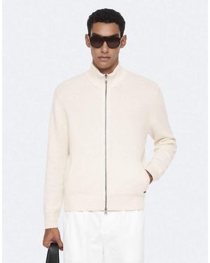 AllSaints Parker Con Cremallera Completa En Blanco Ecru