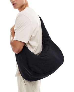 Jack & Jones Oversized Crossbody Sling Bag - Black