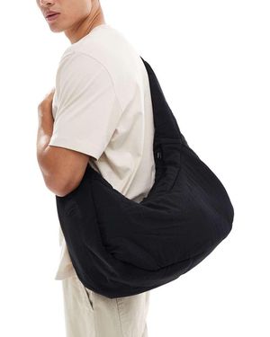 Jack & Jones Borsa A Tracolla Nera Oversize - Nero
