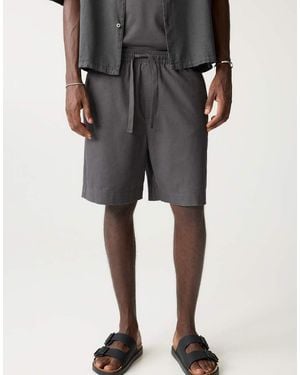 Pull&Bear Pantaloncini Bermuda - Grigio