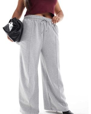 Yours Essential Wide Leg joggers - Grey