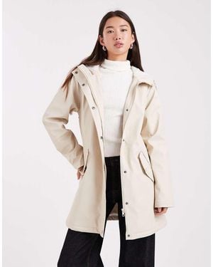 ONLY Lined Rain Coat - Natural