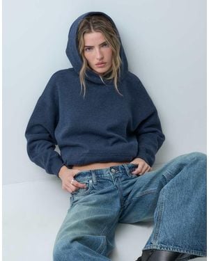 Hollister Oversized Hoodie - Blue