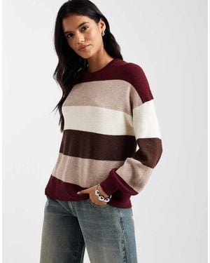 ONLY Drop Shoulder Knit Jumper - Multicolour