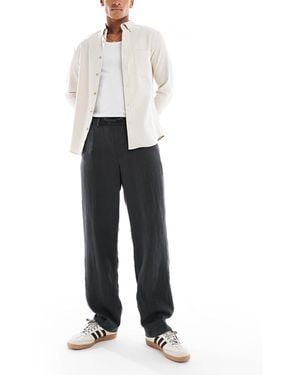 Jack & Jones Lightweight Drawstring Trouser - White