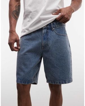 PEGADOR Bostic Denim Jorts - Blue