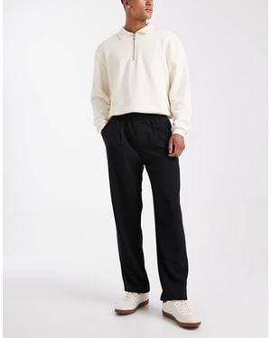 Only & Sons Pantaloni Cargo Dritti Neri - Nero