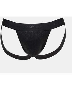 Calvin Klein Lace Jock Strap - Black