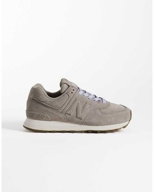 New Balance 574 Trainers - White
