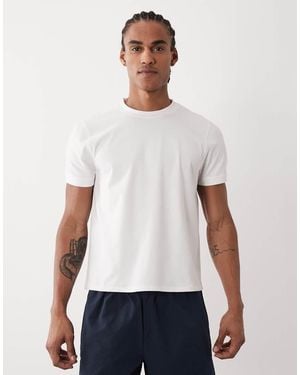 4505 Shrunken Muscle Fit Cotton Baby Tee With Quick Dry Finish - White