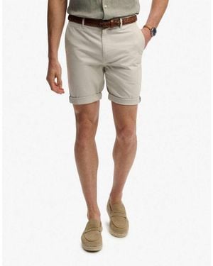 Superdry Premium Regular Chino Shorts - Natural