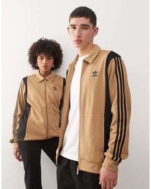adidas Originals Panel Track Top - Natural