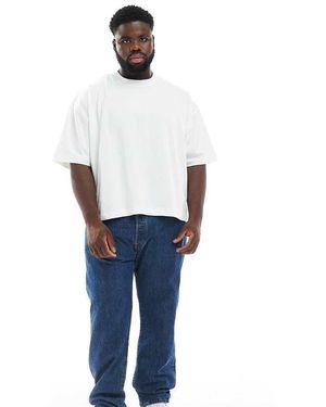 Levi's Big & Tall 501 Original Straight Jeans - White