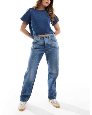 Levi's 501 90s Western Denim Jeans - Blue