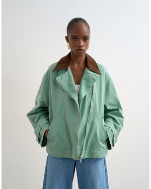 TOPSHOP – jacke - Grün