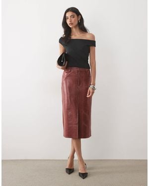 ASOS Bleistiftrock - Rot