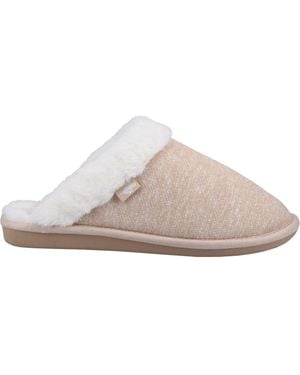 Rocket Dog Rosie Skirball Jersey Mule Slippers - Grey