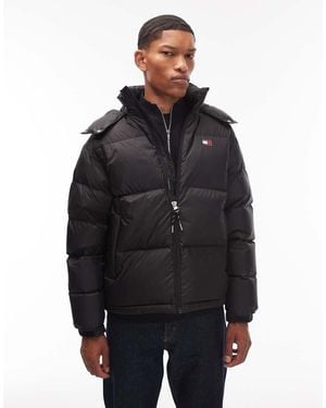 Tommy Hilfiger Alaska Down Puffer Jacket - Black