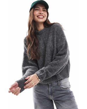 Pieces Maglione Soffice - Grigio