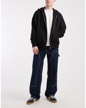 Tommy Hilfiger Jaimie Relaxed Straight Fit Carpenter Jeans - Blue