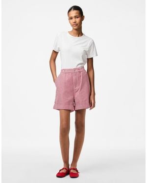 Pieces – shorts - Rot