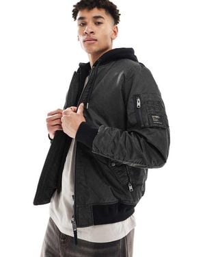 Superdry Military Ma1 Bomber Jacket - Black