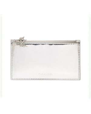 Calvin Klein Cardcase Zip Purse - Natural