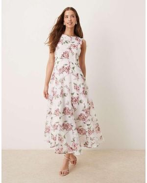 Sister Jane Dream Organza Maxi Dress - Pink