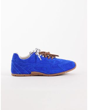 Bronx – myr-aa – sneaker aus wildleder - Blau