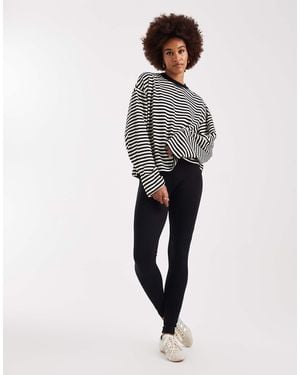 ASOS Asos Design Tall 2 Pack Leggings - Black