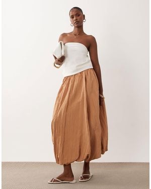 ASOS Maxirock mit struktur - Natur
