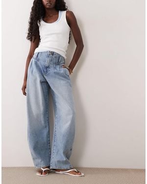 ASOS Corset Detail Jean - Blue