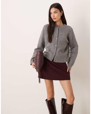 ASOS Mini Skirt With Pockets - Brown