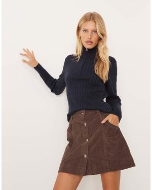 Timberland Washed Corduroy Skirt - Blue