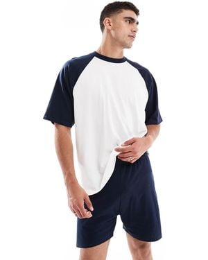 ASOS – pyjama - Blau