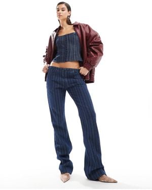 Lioness – schlagjeans aus denim - Blau