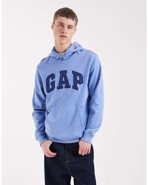 Gap Logo Overhead Hoodie - Blue