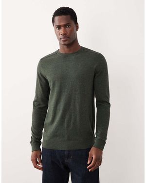 SELECTED Crew Neck Knit Jumper - Grey