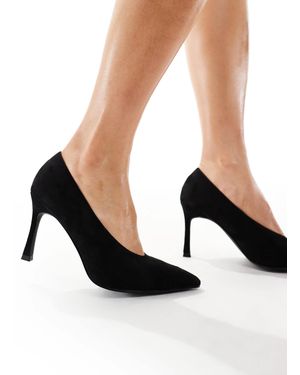 schuh – shy – pumps aus samt - Schwarz