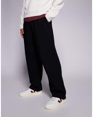 ADPT Joggers Negros De Corte Globo De - Azul