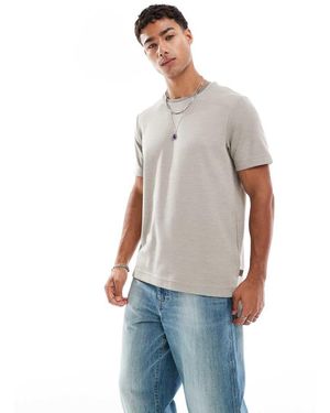 Lyle & Scott Ss T-Shirts Two Tone T-Shirt - Grey