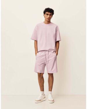 Pull&Bear – bermuda-jogginghose - Pink