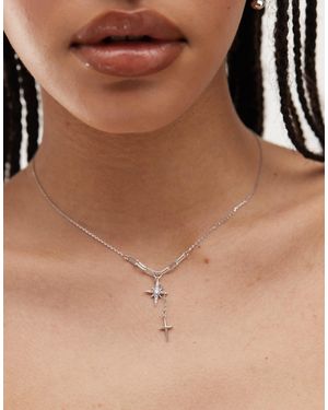 En Route – melissa – halskette aus sterling mit sternanhänger - Braun