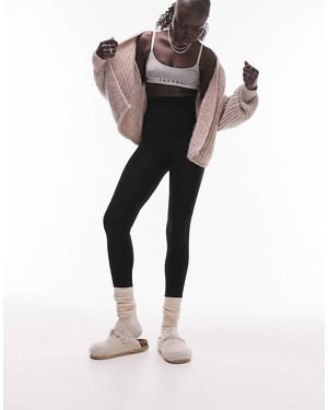 Topshop Unique High Waisted leggings - Black